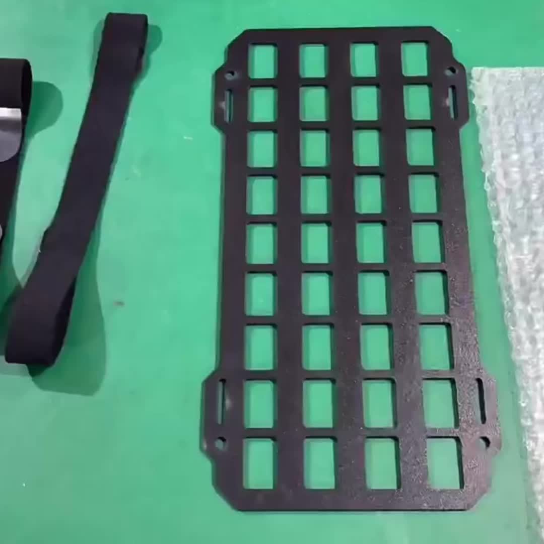 Car Visor Sun Visor Organiser Molle Rigid Plate Vehicle Car Truck Sun Protection Storage Holder Carrier For Tactical Equipment Molle Bag EDC Tools Car Interior Accessories