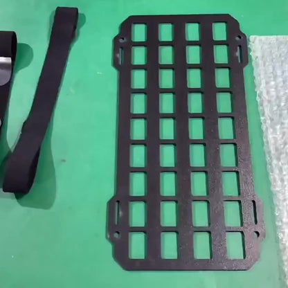 Car Visor Sun Visor Organiser Molle Rigid Plate Vehicle Car Truck Sun Protection Storage Holder Carrier For Tactical Equipment Molle Bag EDC Tools Car Interior Accessories